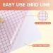 Vinyl Transfer Tape 12x10 FT with Red Alignment Grid - Medium Tack Clear Transfer Paper for Decals, Signs, Windows - Adhesive Vinyl Transfer Tape for Stickers - Buy Online on GoSupps.com