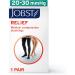 JOBST Relief Thigh High Compression Stockings 20-30mmHg - Comfortable Unisex Silicone Dot Band Open Toe Beige X-Large - International Shipping Available - Buy Online on GoSupps.com