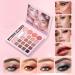 Palette de maquillage de fards paupi res 24 couleurs chatoyants et nacr s pour voyage quotidien Halloween f te femmes adolescentes filles - Buy Online on GoSupps.com