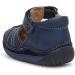 Falcotto Laguna VL Closed-Toe Fisherman Leather Sandals - Blue (Size 3 UK) - Buy Online on GoSupps.com