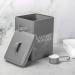 Grey Laundry Powder Tin with Scoop | Coated Steel Dishwasher Detergent Container | Cleaning & Washing Supplies by M&W - Buy Online on GoSupps.com