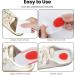 2 Pair Gel Heel Cups - Plantar Fasciitis Support & Achilles Tendonitis Relief - UK 4-7/EU 35-39 - Buy Online on GoSupps.com