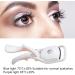 Qukaim Rechargeable Electric Eyelash Curler Electric Heated Eyelash Curlers 3 Temperature Settings Rechargeable Portable White - Buy Online on GoSupps.com