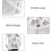 Butterflies Dry Hair Cap Set - 2 Piece Quick Drying Towel & Button Headband | Super Absorbent Soft & Comfortable for All Hair Types - Buy Online on GoSupps.com