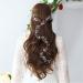 100 cm Wedding Hair Wire Bridal Hair Jewellery Rhinestone Headband and Headband with Crystal Headdress Head Cover for Women - Buy Online on GoSupps.com