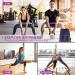 Fabric Resistance Bands Set of 3 for Hips & Glutes | Non-Slip Workout Fitness Bands | Perfect for Men, Women, Athletes | Strength Training Yoga Pilates | Light Purple, Purple, Dark Purple - Buy Online on GoSupps.com
