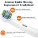 Amazon Basics Flossing Replacement Brush Heads 3 Count - White, Fits Most Oral-B Electric Toothbrushes - Buy Online on GoSupps.com