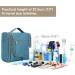 Travel Hanging Toiletry Wash Bag Organizer - Navy Blue (Large) for Women, Girls, Kids - Buy Online on GoSupps.com