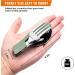Hikenture Camping Utensils Set - 4-in-1 Stainless Steel Fork Knife Spoon Bottle Opener - Army Green | Travel Eating Cutlery Multitool for Hiking & Scouts - Buy Online on GoSupps.com