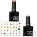 Mylee Gel Nail Polish Duo Set - Tuscan Orchard | Salon Quality Kit with Nail Art Stickers | UV/LED Manicure Pedicure for Professional & Home Use - Buy Online on GoSupps.com