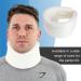 SOLACE BRACING Perfect Fit Neck Support - White (2 Colours/15 Sizes) | British Made & NHS Supplied Cervical Neck Collar Brace for Pain Relief - Buy Online on GoSupps.com