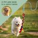 Oursouion Flirt Pole Dogs Flirt Pole with Dog Rope - An Outdoor Interactive Dog Toy for Chase and Drag Training Durable Cotton Rope for Small Medium and Large Dogs - Buy Online on GoSupps.com
