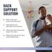 Posture Corrector for Men & Women | Shoulder & Back Brace for Upper Back & Neck Pain Relief | Breathable Design - Buy Online on GoSupps.com