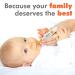 Konquest KDT-1201 Digital Medical Thermometer - Fast & Accurate Reading in 10 Seconds - Easy to Use for Babies, Children, and Adults - Oral, Armpit, Rectal - Fever Detection - Buy Online on GoSupps.com