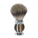 Magyfosia Premium Razor brush with 3 ribbons and silver lace pure roof hair resin handle super soft luxurious salons soof foam shaving accessories for men wet razors