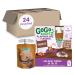 GoGo squeeZ AlmondBlend Pudding, Chocolate, 3 oz. (24 Pouches) - Non-Dairy Almond Pudding Kids Snacks - Pantry Friendly Snack - No Preservatives - Gluten Free Snacks for Kids Chocolate 3 Ounce (Pack of 24)