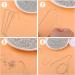 SAVITA 8pcs Curved Beading Needles Set - Stainless Steel Large Eye Needles with Handle for Jewelry Making - Buy Online on GoSupps.com
