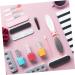 Buy MAGICALULU 9pcs Silicone Lip & Eyeshadow Brush Set | Soft Makeup Applicators for Lipgloss & Cosmetics - Bulk Silicone Brushes for Flawless Application - Buy Online on GoSupps.com