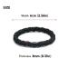 18 Pcs HBY Hair Ties for Women Girls - No Damage Ponytail Holders for Thick Hair - Black - Buy Online on GoSupps.com