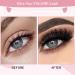 Buy Cluster Eyelashes - 72 Pieces DIY Extensions Soft & Comfortable Reusable Dazzle-D 10mm - Buy Online on GoSupps.com