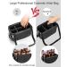 Travel Makeup Brush Holder Case with Shoulder Strap - J-black Large - Buy Online on GoSupps.com