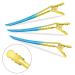 Vellen Hair Clips 10 Pack - Professional Styling Metall Hair Clips - Yellow/Aqua Ombre Design - Buy Online on GoSupps.com