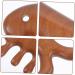 Frcolor Fish-Shaped Massage Comb - Gua Sha Facial Tool & Wooden Ridge Scalp Massager for Hair Care | Best International Shipping - Buy Online on GoSupps.com