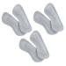 FOMIYES 3 Pairs Anti-wear Foot Stickers High Heels Woman Shoes Womens Heels Shoe Pad Womens Insoles Heels Protective Pad Rear Heel Sticker Shoe Heel Pad Wear-Resistant Sticker Cow Leather