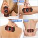 Zhailyn Mini Neck Massager (2PCs) - Pain Relief EMS Muscle Massager & Body Patch for Neck Shoulders Legs | Orange - Buy Online on GoSupps.com