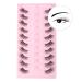 Parrarri Cat Eye Lashes - 10 Pairs Fluffy 3D Fake Eyelashes | H-18 Artificial Eyelash Collection for Stunning Looks - Buy Online on GoSupps.com