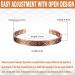 Magnetic Therapy Arthritis Bracelet for Men - Pure Copper Pain Relief for Arthritis & Carpal Tunnel - Buy Online on GoSupps.com
