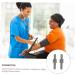 4-Piece Blood Pressure Monitor Accessories - ABS Belt Connection Set for Home Use | Random Colors - Buy Online on GoSupps.com