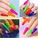 Yueshop Neon Rainbow Gel Nail Polish Kit - 6Pcs Set for Salon & Home DIY (8ML) - Buy Online on GoSupps.com