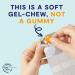 Omega 3 Gummy Chewables - 90 Gel Chews 30-Day Supply Citrus Flavor - 1760mg Ultra-Pure rTG Omega 3 for Eye Heart Brain Joint & Immune Health - Buy Online on GoSupps.com