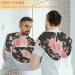 Roses Pattern Beard Bib Apron | Waterproof Hair Catcher for Men | Perfect Grooming Cloth & Gift Idea - Buy Online on GoSupps.com