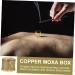 Buy Minkissy 10pcs Boxing Smoker Moxibustion Device - Travel-Friendly Massage Tool & Smoke-Free Moxa Storage Boxes - Buy Online on GoSupps.com