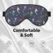 Colored Mermaid Sleep Eye Mask - Soft & Breathable | Perfect for Travel & Relaxation - Buy Online on GoSupps.com
