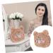 FOMIYES Plush Cosmetic Bag Toilet Stand Travel Tote - Brown 15.5X12X5.5CM - Buy Online on GoSupps.com