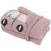 Cute Fox Knitting Full Finger Gloves for Kids 1-3 Yrs | Winter Thermal Plush Lining | Ideal for Cycling & Camping | Toddler Gloves in Car/Khaki - Buy Online on GoSupps.com