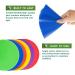 9-10 Inch Non-Slip Rubber Spot Markers for Football, Basketball, Dance Practice - Set of Agility Training Markers with Flat Cones Points - Buy Online on GoSupps.com