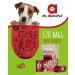 Compostable Dog Poop Bags Cornstarch Eco-Friendly Home Compost NF T 51-800 120 Count Large Size Bag 9x13 Inches 8 Unscented Refill Rolls Leak-Proof Plantbased GM-Free Corn 1 count (Pack of 120) Rose Scented Red - Buy Online on GoSupps.com