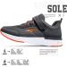 ASHION Kids Air Sneakers - Arch Support, Lightweight Sport Shoes for Boys & Girls - 10 Little Kid Energy Grey Orange - Buy Online on GoSupps.com