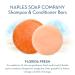 Naples Soap Company Solid Shampoo & Conditioner Bar Set | Handmade Paraben & Phthalate-Free | pH Balanced Hydrating Haircare for All Hair Types | Lasts 50-75 Uses | Florida Fresh - Buy Online on GoSupps.com
