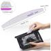Canvalite 50pc Professional Nail Files for Gel Nails - Double-Sided 100/180 Washable & Reusable Buffers - Buy Online on GoSupps.com