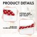 Set of 2 Polka Dot Hair Bands for Girls and Women - Retro 50s Style Bandana - Vintage Adjustable Christmas Headband in Soft Cotton (Red Black) - Buy Online on GoSupps.com