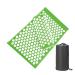 Dunlap massage cushion Massage cushion Akupressure matt pocket alleviate stress pain yoga mat pillow dropping shutter massage cushions (size: light green)
