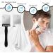 Vmutha Self-Adhesive Razor Holder Hook - 2 Stainless Steel Bathroom & Kitchen Hooks for Easy Storage - Silver - Buy Online on GoSupps.com