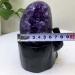 Amethyst Crystal Geode - Cornucopia Decoration - Deep Purple Raw Amethyst Cluster for Crystals Home and Decor Crystal Cluster - Buy Online on GoSupps.com