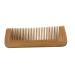 Military-Style Wooden Beard & Mustache Comb with Wild Boar Bristles | Durable Hair Care Tool for Men - Buy Online on GoSupps.com