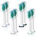 Arable 8 Pcs Philips Sonicare Toothbrush Head Compatible with Philips Sonicare Electric Toothbrush Replacement Heads FlexCare EasyClean Fit Plaque Control Gum Health HealthyWhite DiamondClean Essence+ and Most Snap-on Handles
